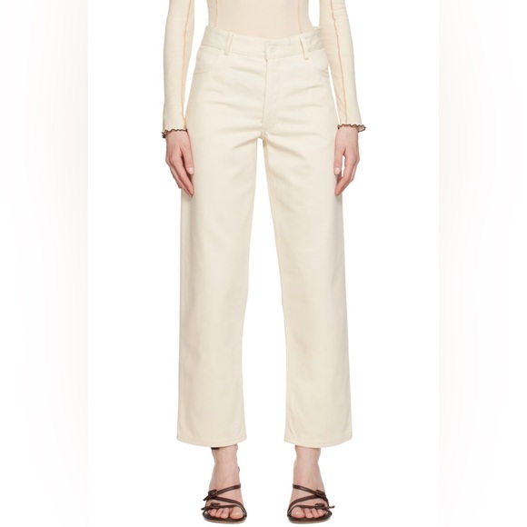 BASERANGE Off-White Indre Jeans - Picture 1 of 7